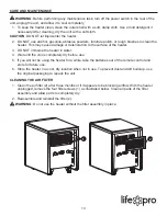 Preview for 13 page of Life pro LS1002HH Manual