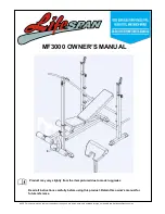 Life Span MF3000 Owner'S Manual preview