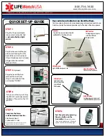 LIFE Watch Emergency Phone Quick Setup Manual preview