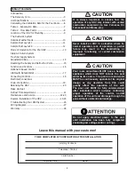 Preview for 2 page of Lifebreath 1200 POOL Operation And Installation Manual