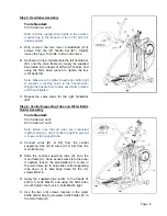 Preview for 9 page of LifeCore Fitness VST-V8 User'S Product Manual