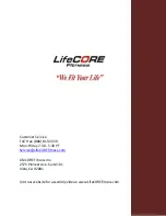 Preview for 29 page of LifeCore Fitness VST-V8 User'S Product Manual