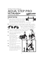 Preview for 1 page of Lifegard AQUA STEP PRO Instruction Manual