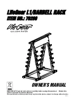 LifeGear 76260 Owner'S Manual preview