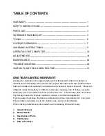 Preview for 2 page of LifeGear 93286 Owner'S Manual