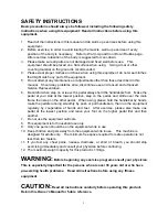 Preview for 3 page of LifeGear 93560 Owner'S Manual