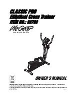 LifeGear CLASSIC PRO 93790 Owner'S Manual preview