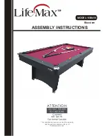 Lifemax 1638410 Assembly Instructions Manual preview