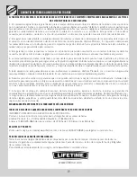 Preview for 19 page of Lifetime 1034594 Assembly Instructions Manual