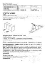 Preview for 47 page of Lifter QX 20 EVO Use And Maintenance Manual