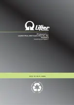 Preview for 125 page of Lifter QX 20 EVO Use And Maintenance Manual