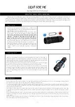 Light-For-Me MINI TEC User Manual preview