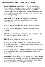 Preview for 3 page of Light-N-Carry LNC375 Operator'S Manual