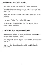 Preview for 6 page of Light-N-Carry LNC375 Operator'S Manual