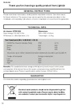 Preview for 10 page of Lightair CellFlow Pro900 Manual