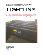 Preview for 1 page of Lightline Lasearray Manual