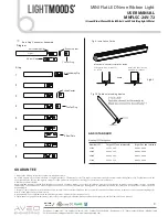 Preview for 4 page of lightMoods MNFLSC-24V-72 User Manual