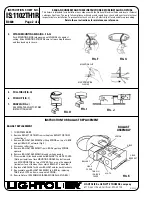 Preview for 2 page of Lightolier 1102TH1R Instruction Sheet