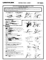 Lightolier mounting frame for insulated celing Installation Instructions preview