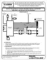 Preview for 2 page of Lightolier PRE-WIRED COMPACT FLUORESCENT Instructions For Installation