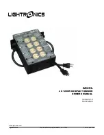 Preview for 1 page of Lightronics AS42L Owner'S Manual