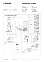 Preview for 1 page of LIGMAN OREGON 1 Installation Manual