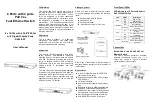 Lilin PMH-POE08130WT4 User Manual preview