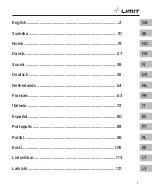 Preview for 3 page of LIMIT 310 Operating Manual