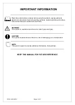 Preview for 4 page of Lincat BGBF-10 Installation, Operating And Servicing Instruction