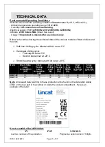 Preview for 11 page of Lincat BGBF-10 Installation, Operating And Servicing Instruction