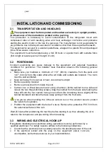 Preview for 12 page of Lincat BGBF-10 Installation, Operating And Servicing Instruction