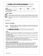 Preview for 5 page of Lincat Silverlink 600 DC04 User, Installation And Servicing Instructions