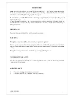 Preview for 3 page of Lincat Silverlink 600 J10 User And Installation Instructions Manual