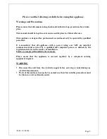 Preview for 2 page of Lincat Silverlink 600 User And Installation Instructions Manual