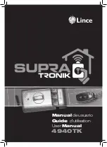 Lince SUPRATRONIK 4940TK User Manual preview