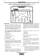 Preview for 10 page of Lincoln Electric IM573 Calibration Information Manual