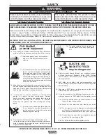 Preview for 2 page of Lincoln Electric LFA 3.1 Instruction Manual