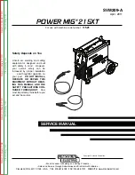 Preview for 1 page of Lincoln Electric POWER MIG 11521 Service Manual