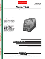 Lincoln Electric RANGER 250 Service Manual preview