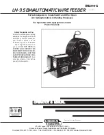 Lincoln Electric Semiautomatic Wire Feeders LN-9 Operator'S Manual preview