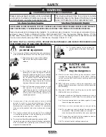 Preview for 2 page of Lincoln Electric SF2400 STATIONARY FAN IM622 Operator'S Manual