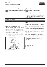 Preview for 17 page of Lincoln QLS 311 Installation And Operation Instructions Manual