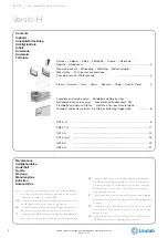 Preview for 2 page of Lindab Versio-H Installation Instructions Manual