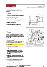 Preview for 45 page of Linde 335-03 Series Original Instructions Manual