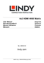 Preview for 1 page of Lindy 38084 V2 User Manual