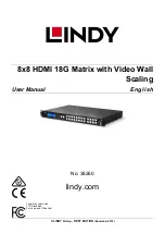 Preview for 1 page of Lindy 38260 User Manual