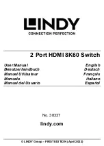 Lindy 38337 User Manual preview