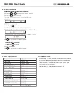 Preview for 2 page of Line Seiki DK-5005B Series Start Manual