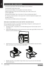 Preview for 16 page of Linea 2000 Domo DH010 Instruction Booklet