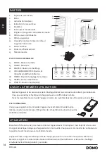 Preview for 14 page of Linea 2000 DOMO DO158A Manual